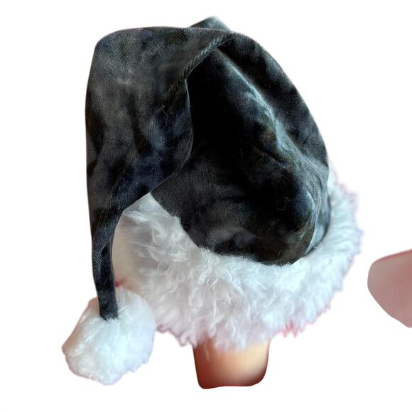Handcrafted Tie-Dye Santa Hat - Picture 4 of 8